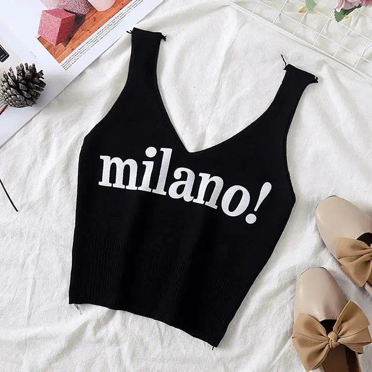 Milano Knit Tank: Effortless Chic. Your Go-To Summer Staple. Grab It Now.